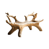 Sylvan Crest Live Edge Outdoor Bench Natural Oak - Timberustic Bench