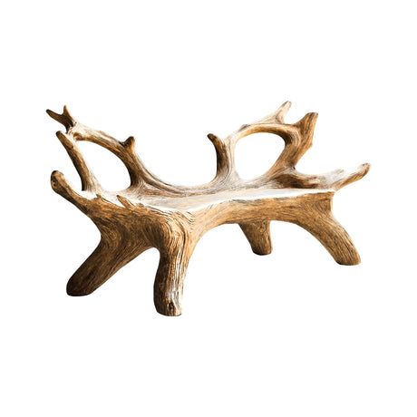 Sylvan Crest Live Edge Outdoor Bench Natural Oak - Timberustic Bench