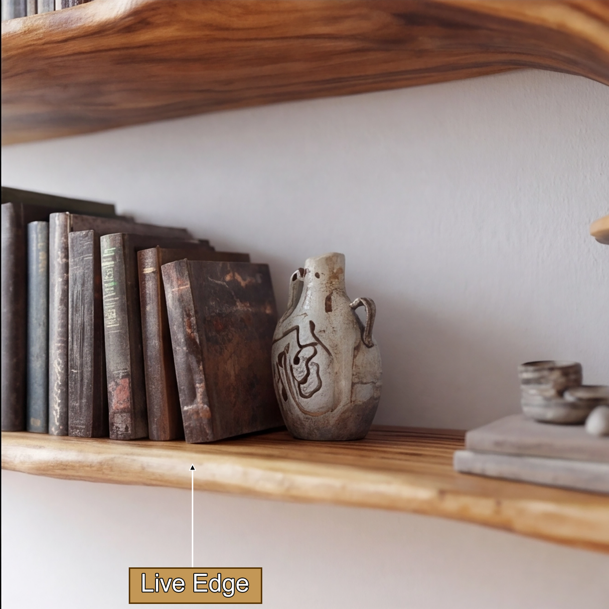 Sylvanroot Sculpted Solid Wood Tree Bookshelf - Timberustic Tree Bookshelf