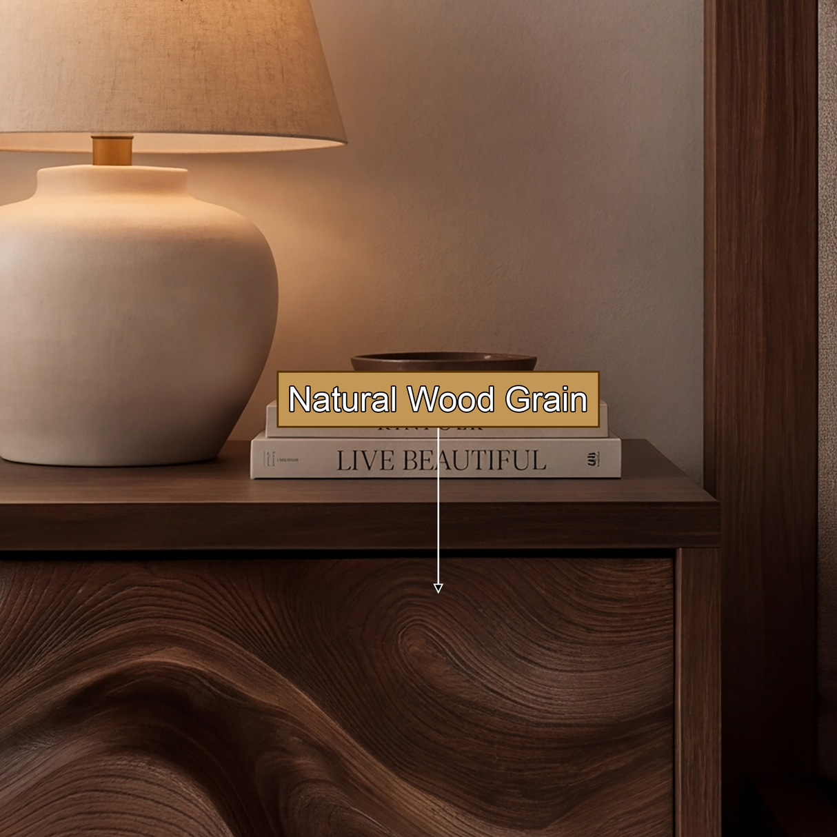 Sylvara Handcrafted Solid Wood Nightstand SPA925908 - Timberustic Nightstand
