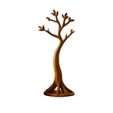 Sylvara Handcrafted Solid Wood Tree Coat Rack Brown - Timberustic Tree Coat Rack