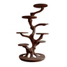 Sylvara Sculpted Solid Wood Tree-Inspired Cat Tree Shelf Dark Walnut - Timberustic Tree-Inspired Cat Tree Shelf