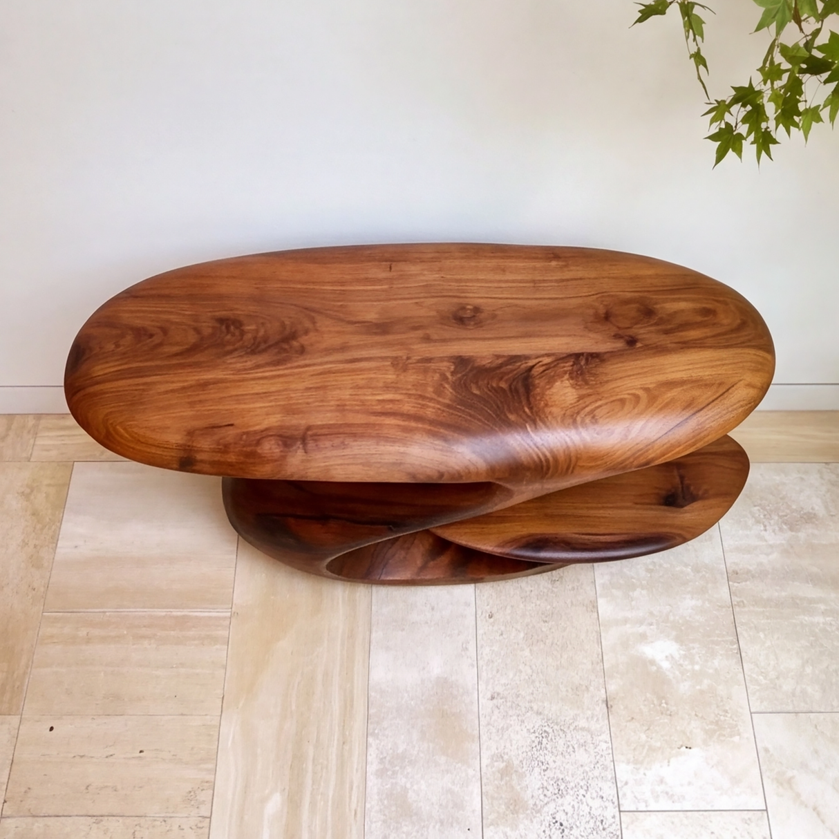 Sylvaren Handcrafted Solid Wood Record Player Stand SPA092532 - Timberustic Record Player Stand With Storage