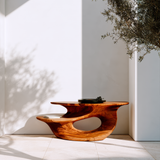 Sylvarex Handcrafted Solid Wood Record Player Stand SPA215410 - Timberustic Record Player Stand With Storage