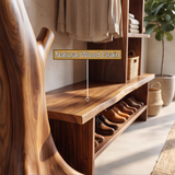 Sylvarin Solid Wood Entryway Organizer - Timberustic Entryway Organizer
