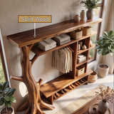 Sylvarin Solid Wood Entryway Organizer - Timberustic Entryway Organizer