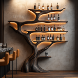 Sylvaris Illuminated Tree Wine Rack - Timberustic Tree Wine Rack