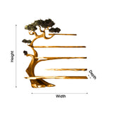 Sylvaris Sculptural Solid Wood Tree Bookshelf