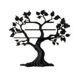 Sylvarith Sculpted Solid Wood Tree Bookshelf Black - Timberustic Tree Bookshelf