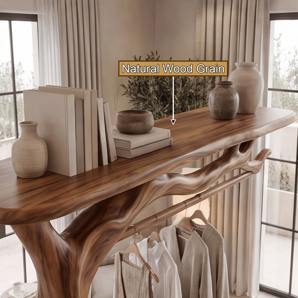 Sylvethorne Solid Wood Entryway Organizer