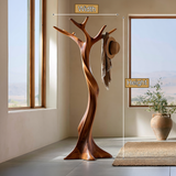 Sylvenoak Sculpted Solid Wood Tree Coat Rack - Timberustic Tree Coat Rack