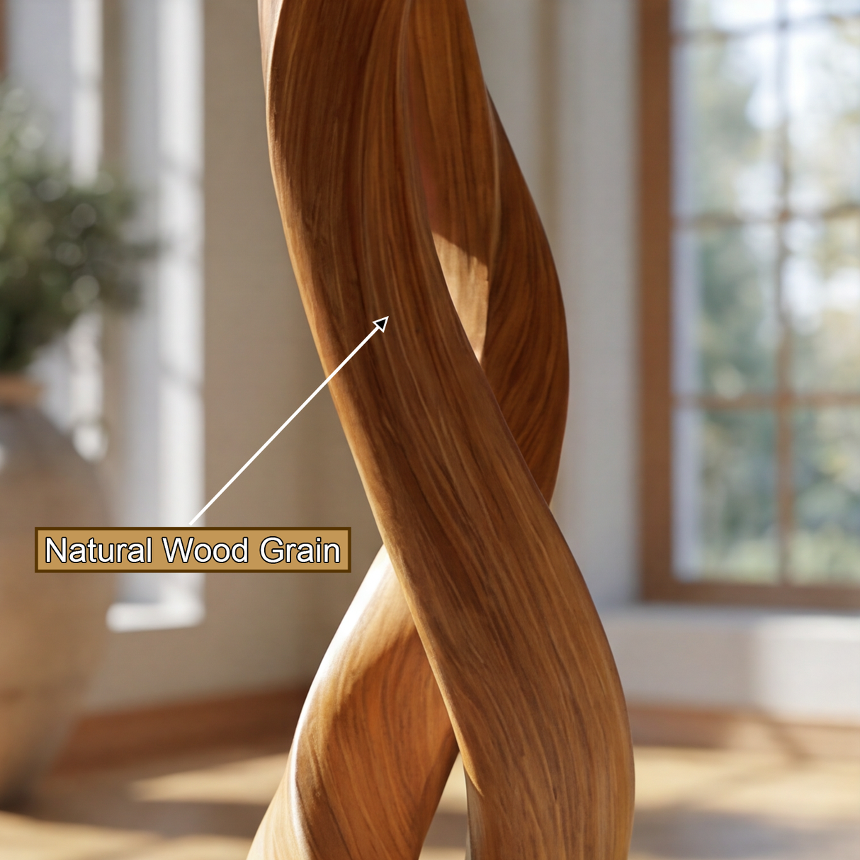 Sylvera Sculpted Solid Wood Tree Coat Rack - Timberustic Tree Coat Rack