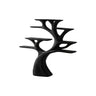 Sylverion Sculpted Solid Wood Tree Bookshelf Black - Timberustic Tree Bookshelf
