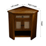 Tava Rattan-Front Corner Bathroom Vanity