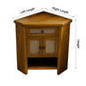 Tava Rattan-Front Corner Bathroom Vanity