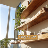 Terano Live Edge Solid Wood Floating Shelf SPA903984 - Timberustic Floating Shelf