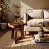 Terrafin Live Edge Solid Wood Side Table