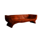 Terran Shore Handcrafted Solid Wood Sofa