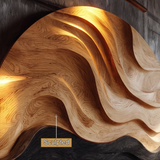 Terranova Handcrafted Solid Wood Layered Landscape Wall Art - Timberustic Wall Art