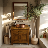 Terranova Natural Wood Bathroom Vanity
