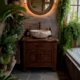 Terranova Natural Wood Bathroom Vanity