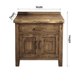 Terranova Natural Wood Bathroom Vanity