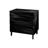 Terrawave Solid Wood Handcrafted Bedside Table