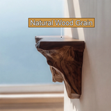 Thalen Sculpted Solid Wood Mountain Floating Shelf - Timberustic Floating Shelf