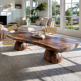 Thalewood Live Edge Solid Wood Coffee Table - Timberustic Coffee Table