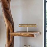 Thalewyn Handcrafted Solid Wood Entryway Organizer - Timberustic Entryway Organizer