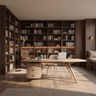 Thalmere Solid Wood Desk with Drawers Natural Oak - Timberustic Desk With Drawers