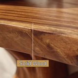 Thaloré Handcrafted Solid Wood Bathroom Vanity with Shelves - Timberustic Freestanding Bathroom Vanity with Shelves
