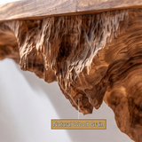 Thaloren Handcrafted Solid Wood Mountain Floating Shelf