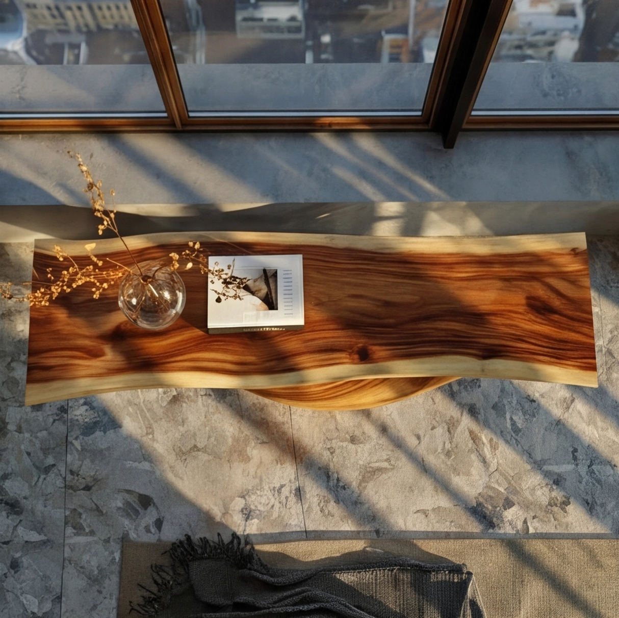 Thalorien Handcrafted Solid Wood Console Table - Timberustic Console Table