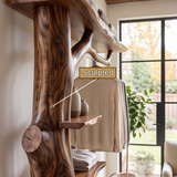 Thalorim Solid Wood Entryway Organizer