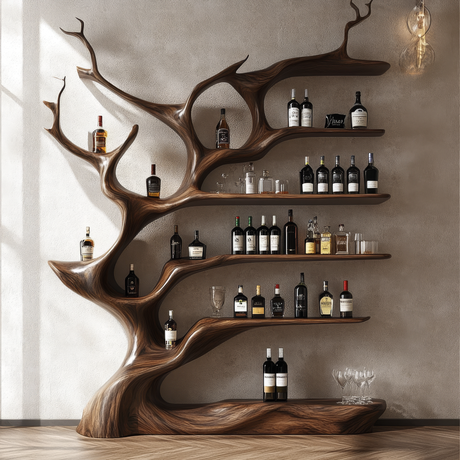 Thalorin Branch Tree Wine Rack - Timberustic Tree Wine Rack