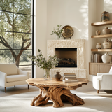 Thalorin Live Edge Solid Wood Coffee Table SPA284121 - Timberustic Coffee Table