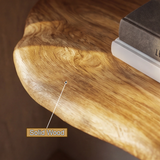 Thalorin Live Edge Solid Wood Mushroom Floating Shelf SPA294743 - Timberustic Floating Shelf