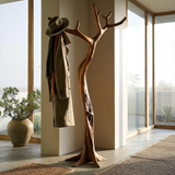 Thalorin Sculpted Solid Wood Tree Coat Rack - Timberustic Tree Coat Rack