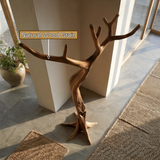 Thalorin Sculpted Solid Wood Tree Coat Rack - Timberustic Tree Coat Rack