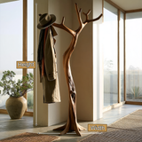 Thalorin Sculpted Solid Wood Tree Coat Rack - Timberustic Tree Coat Rack