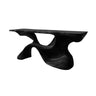 Thaloris Sculpted Solid Wood Console Table Black - Timberustic Console Table