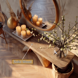 Thalorix Live Edge Solid Wood Console Table - Timberustic Console Table