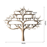 Thaloryx Sculpted Solid Wood Tree Bookshelf - Timberustic Tree Bookshelf