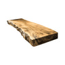 Thalric Live Edge Solid Wood Floating Bathroom Vanity Natural Oak - Timberustic Floating Bathroom Vanity
