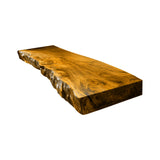 Thalric Live Edge Solid Wood Floating Bathroom Vanity Teak - Timberustic Floating Bathroom Vanity