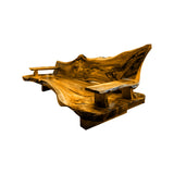 Thervan Live Edge Solid Wood Sofa Teak - Timberustic Sofa