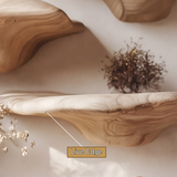 Theryn Solid Wood Sculpted Mushroom Floating Shelf SPA060362 - Timberustic Floating Shelf