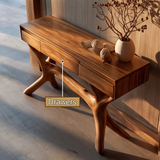 Theryndel Sculpted Solid Wood Console Table SPA332234