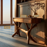 Theryndel Sculpted Solid Wood Console Table SPA332234